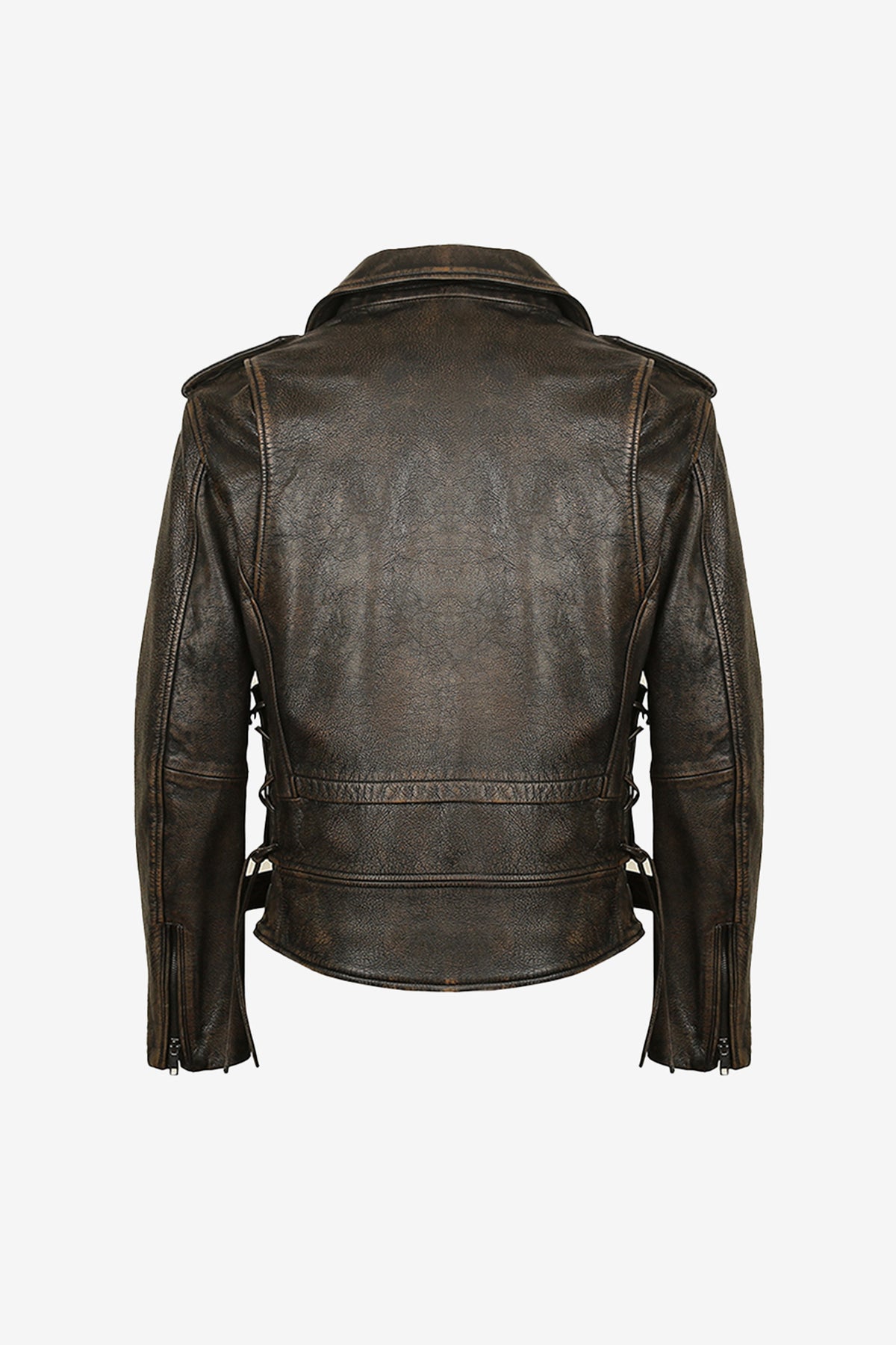 Cinderbrook Belted Biker Jacket