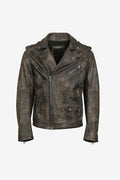 Ironcrest Distressed Biker Jacket