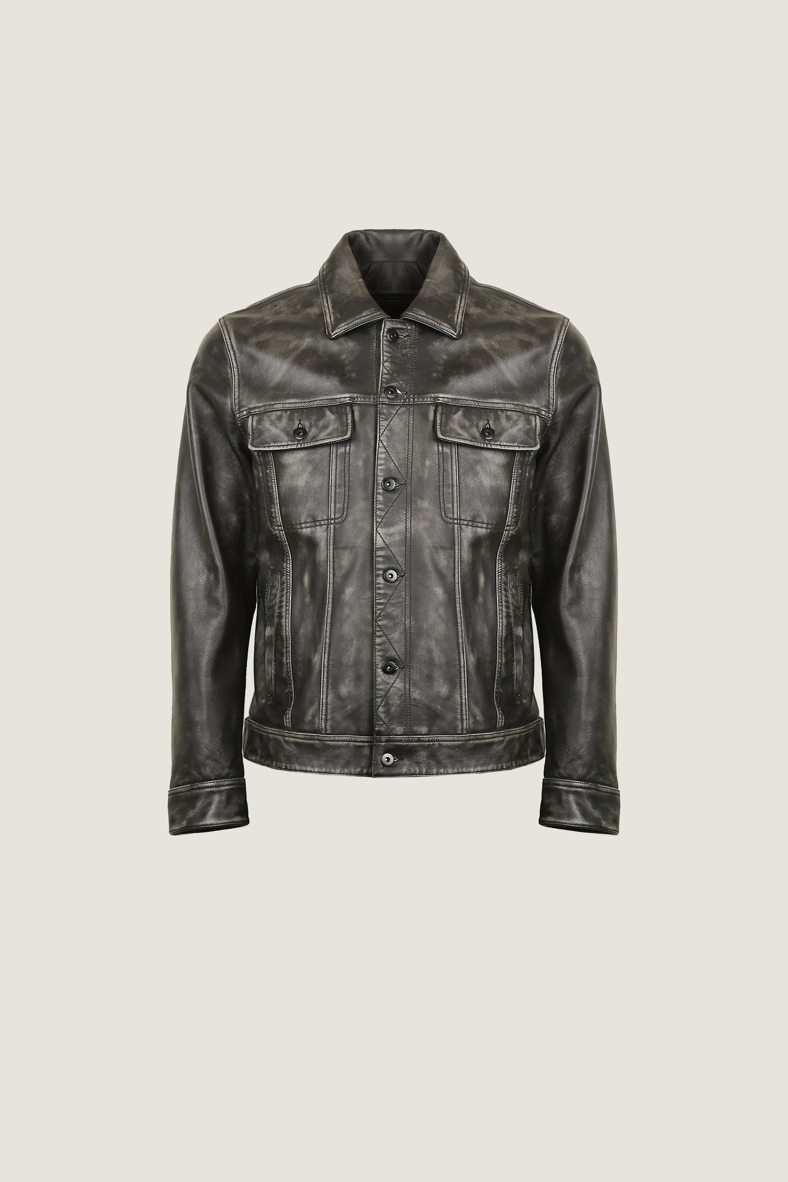 Classic Leather Jacket | Men