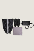 Hajj & Umrah Full Grain Leather Slipper | Prayer Mat | Bag Set