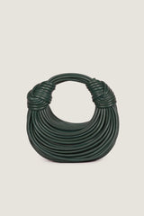 Leather Cord Hand Bag