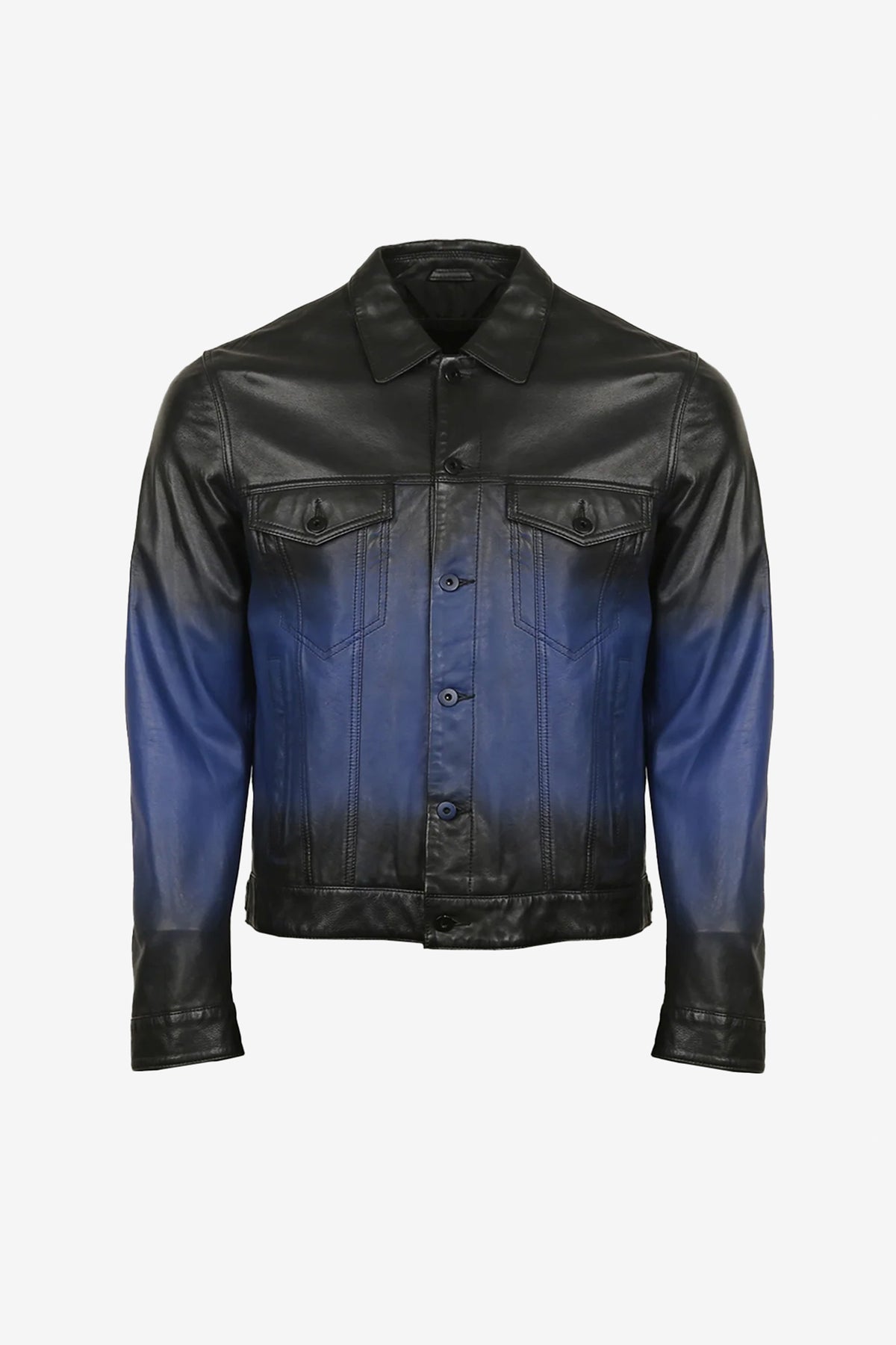 Midnight Crest Trucker Jacket