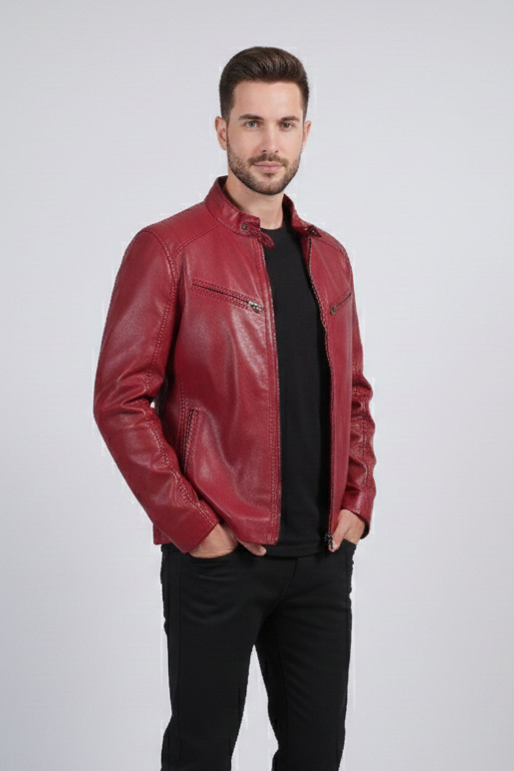 Dean Racer Leather Jacket