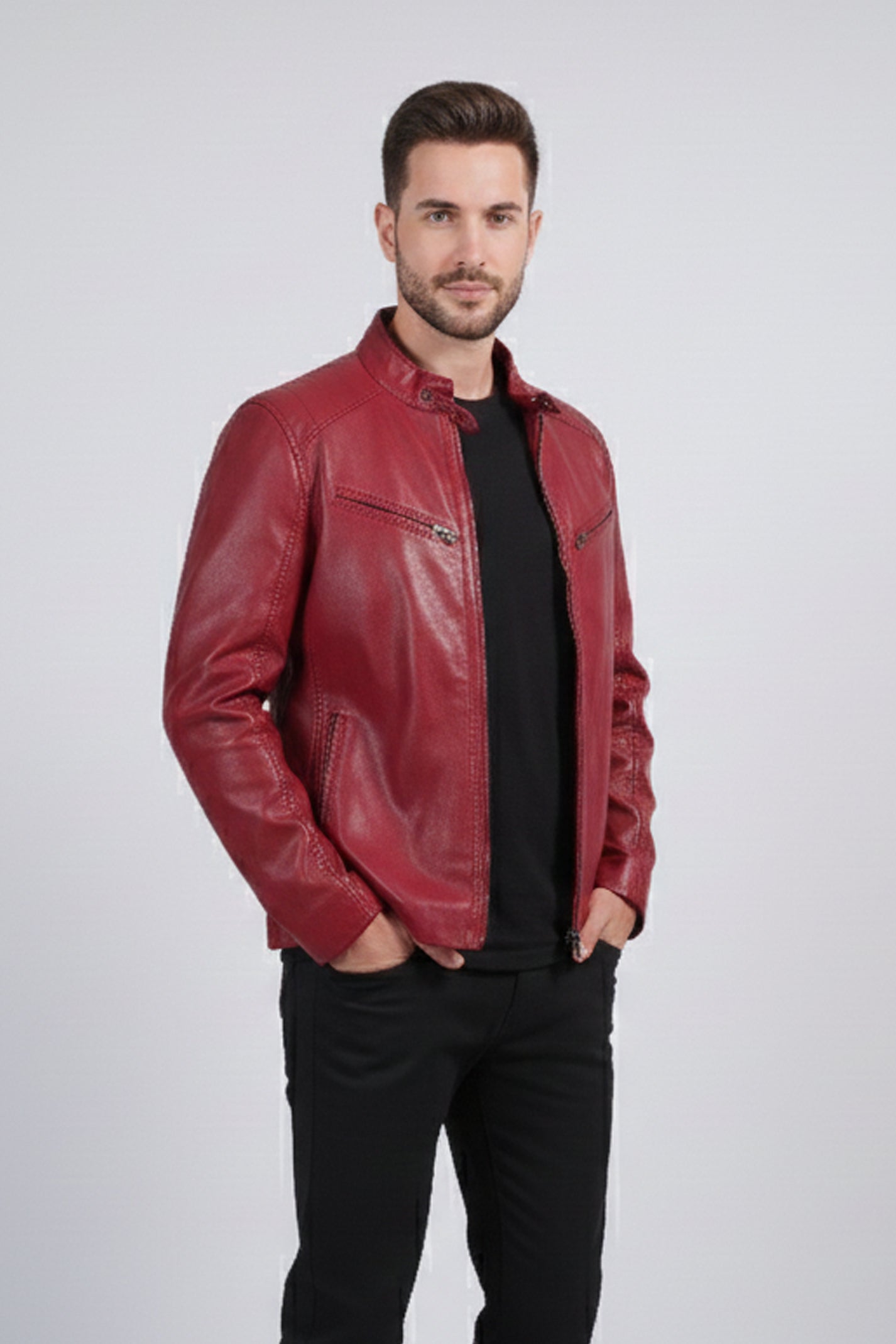Dean Racer Leather Jacket