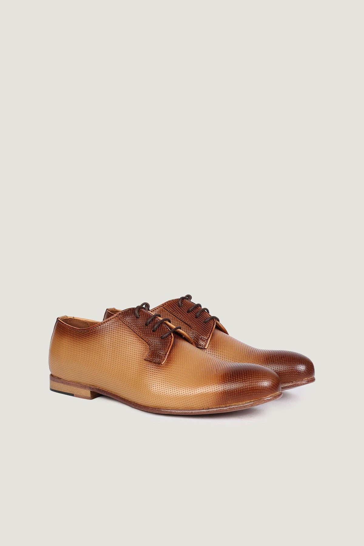Micro-Punch Derby Shoes | Men