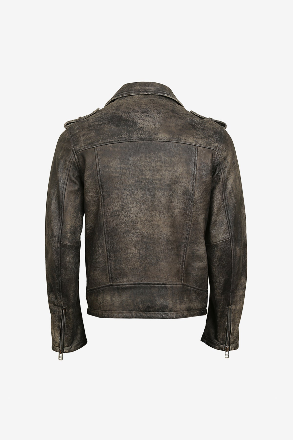 Ironcrest Distressed Biker Jacket