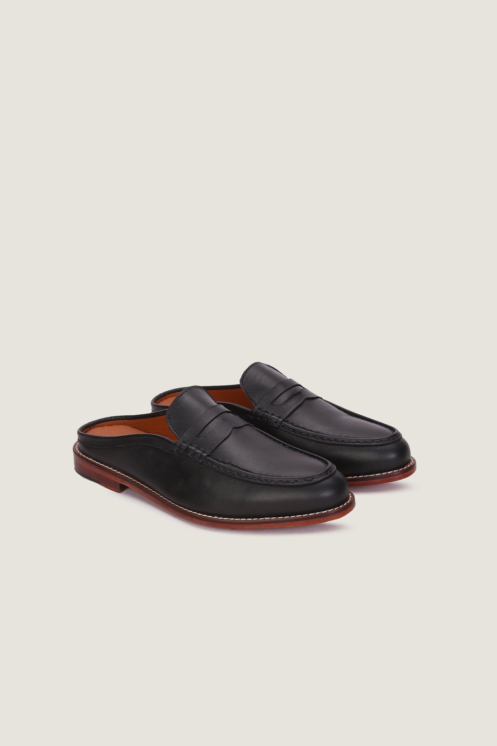 Penny Backless Mule