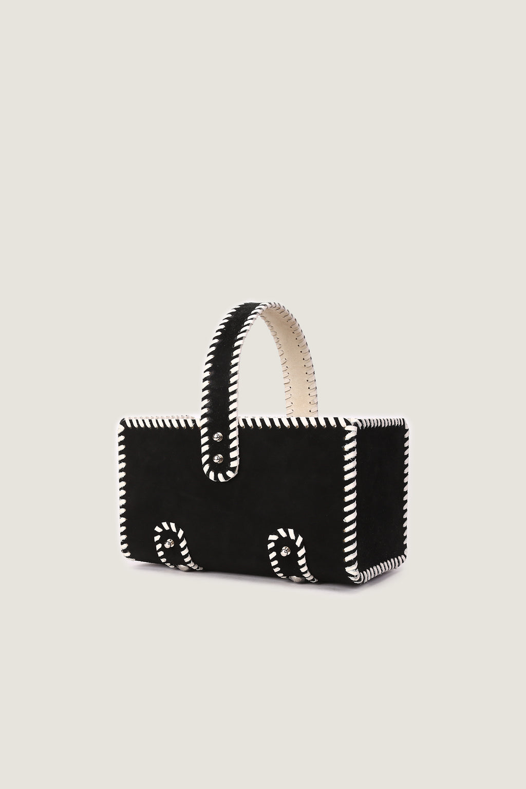 Suede Leather Pet Basket