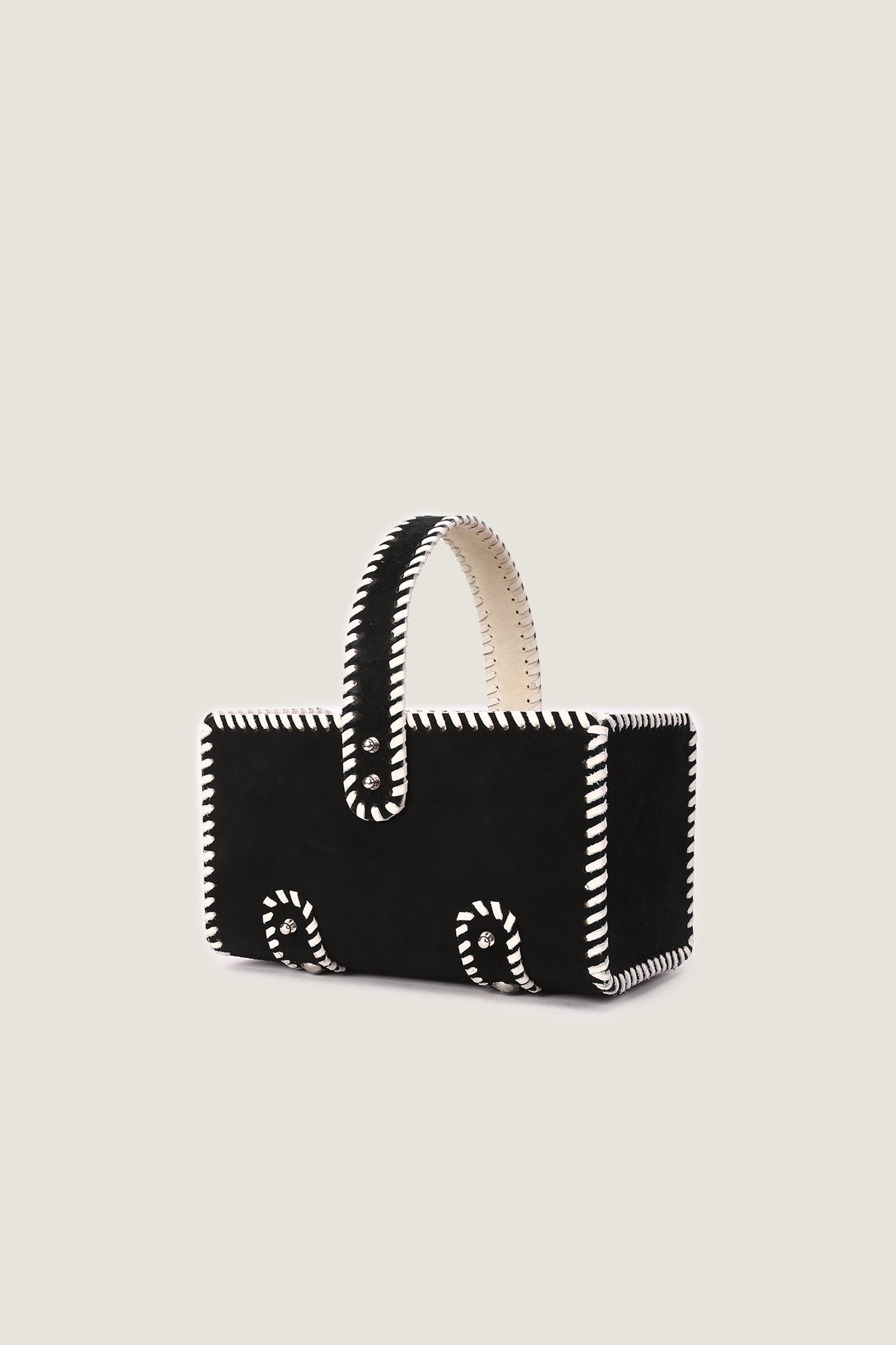 Suede Leather Pet Basket