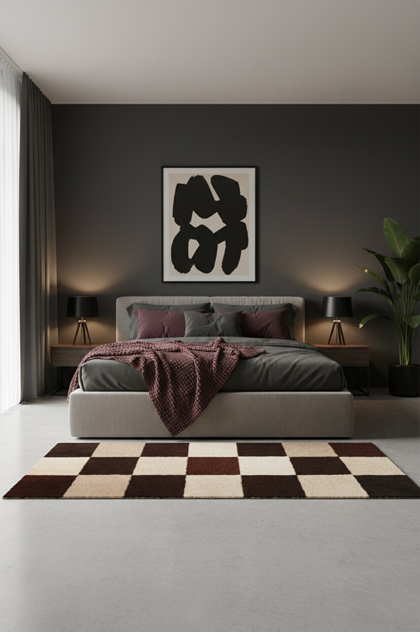 Sheep Bliss Leather Fur Rug