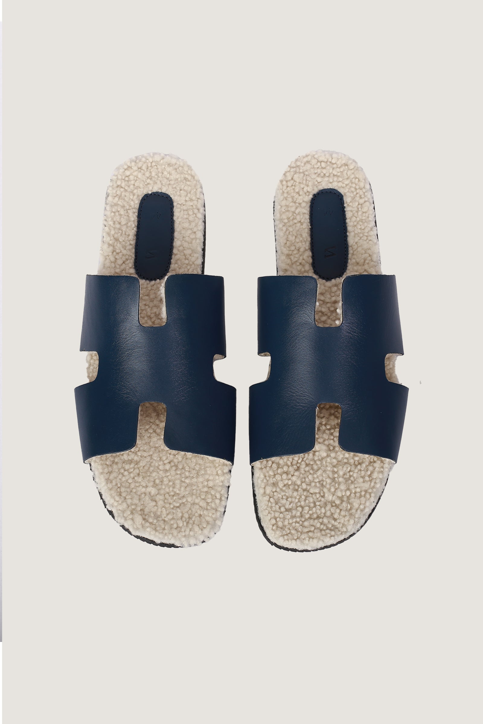 Men's H Style Slipper With Fur