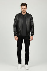 Avans Bomber Leather Jacket