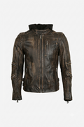 Ironvale Distressed Hooded Jacket