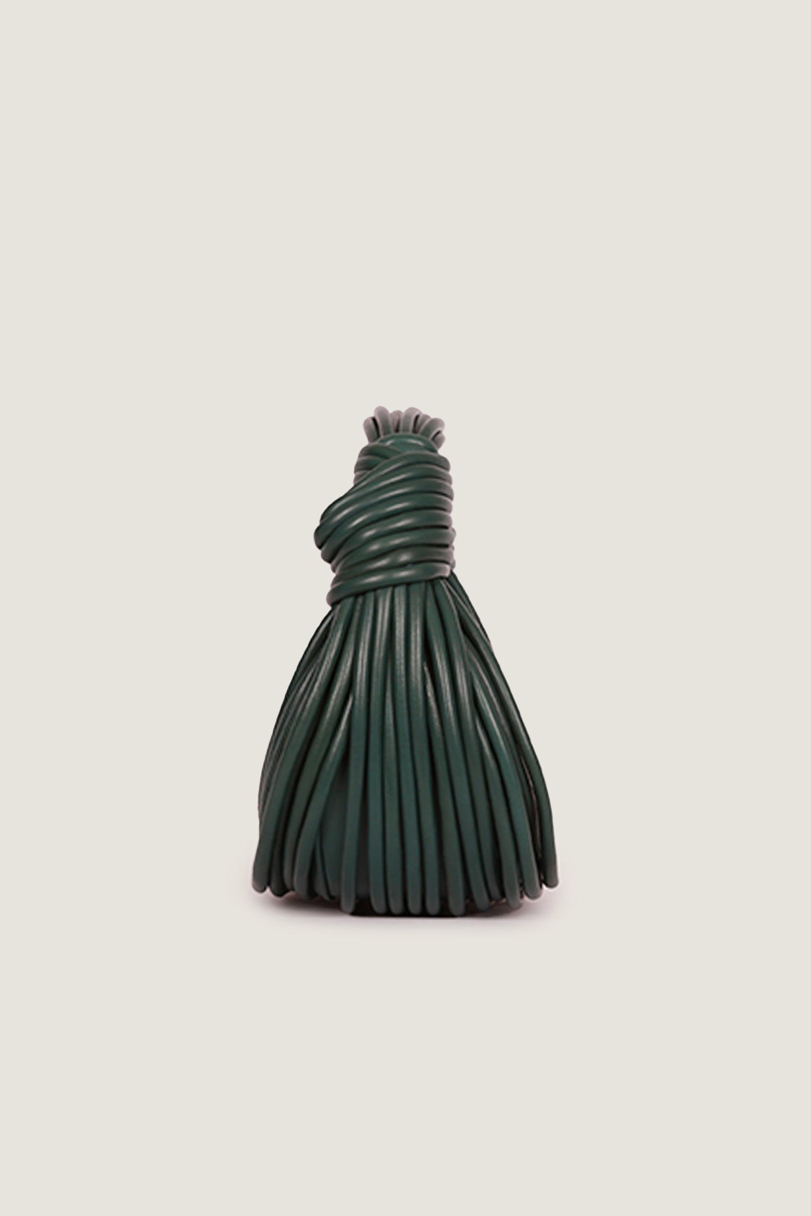 Leather Cord Hand Bag