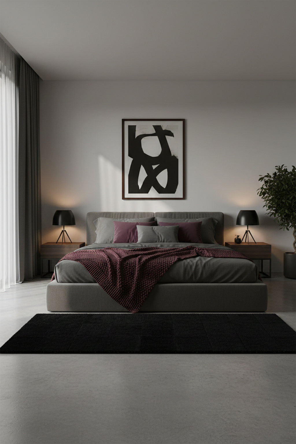 Sheep Bliss Leather Fur Rug