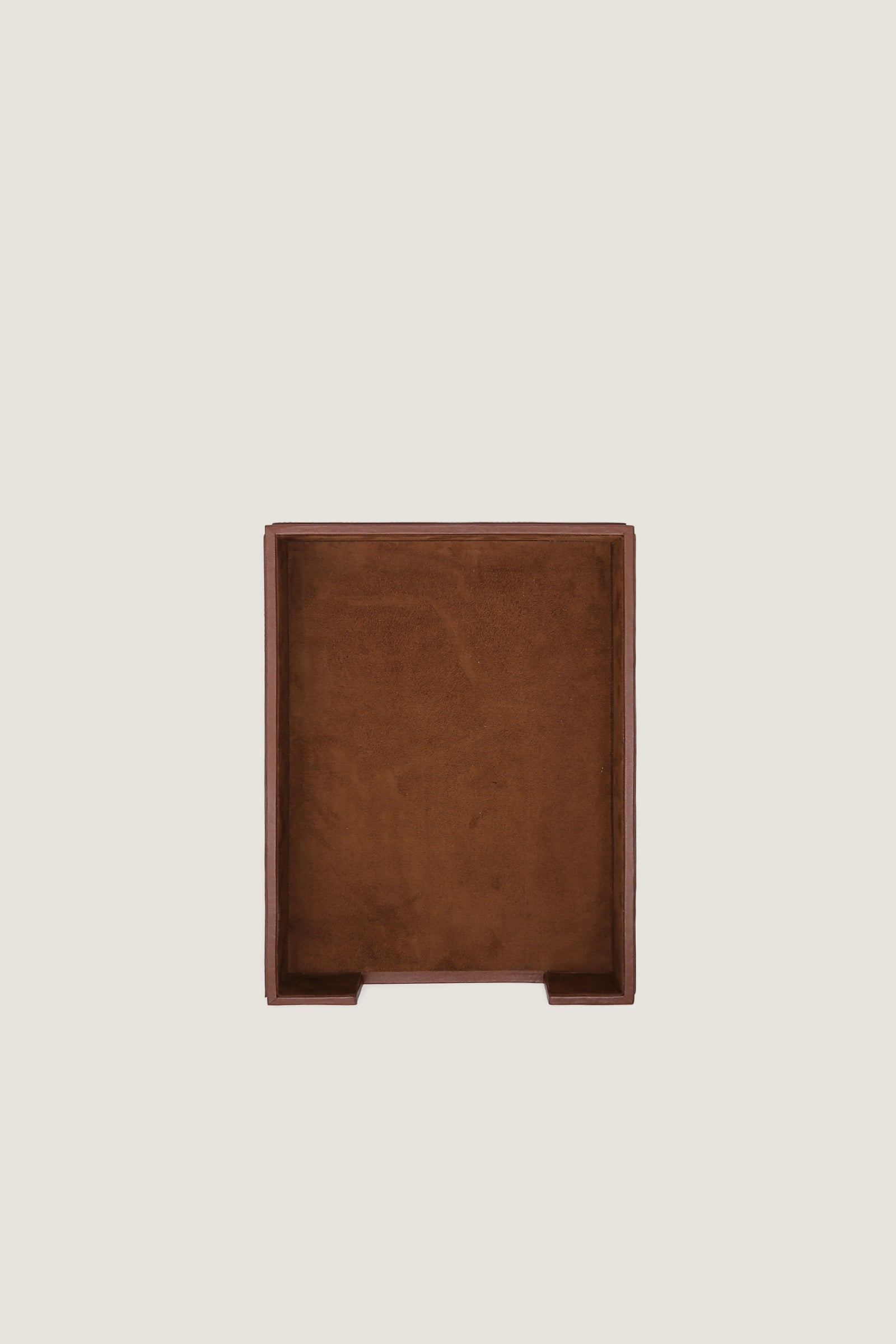 A4 Leather Paper Tray