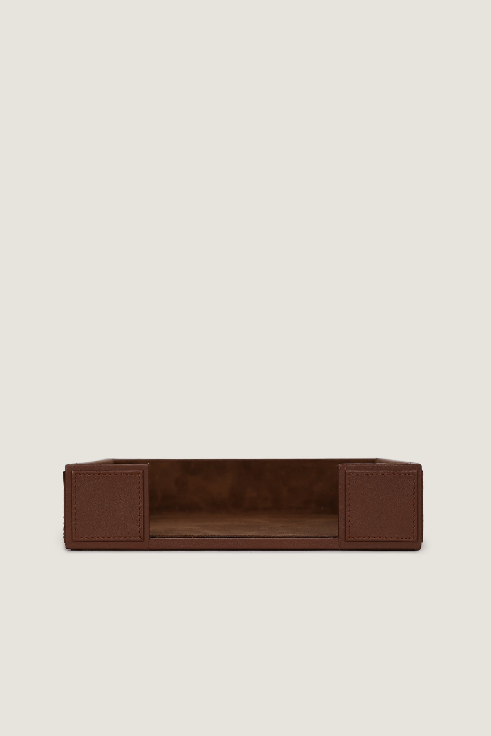 A4 Leather Paper Tray