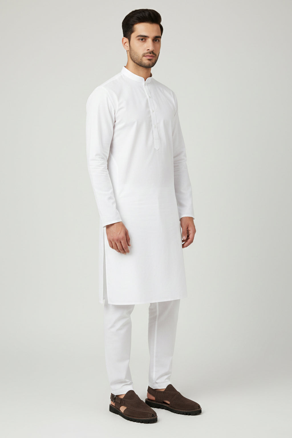 Suede Brogue Peshawari