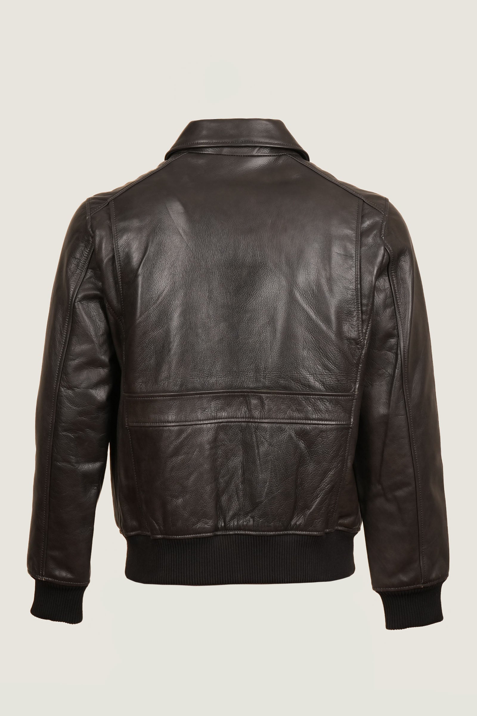 Bomber Leather Jacket | Men