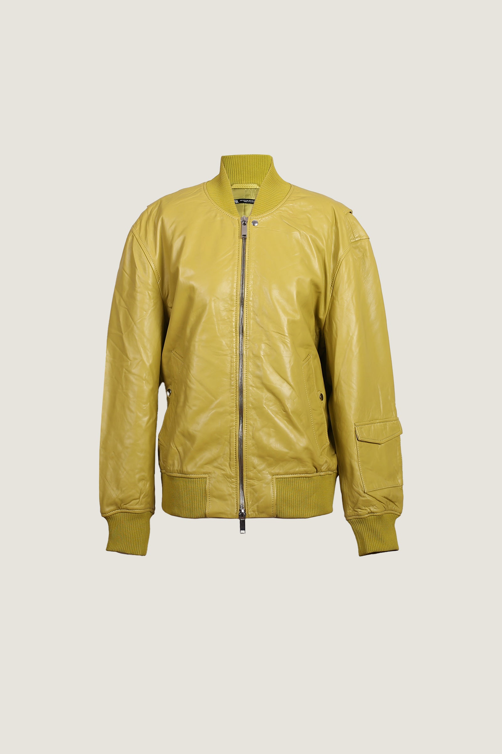 Bomber Leather Jacket | Women