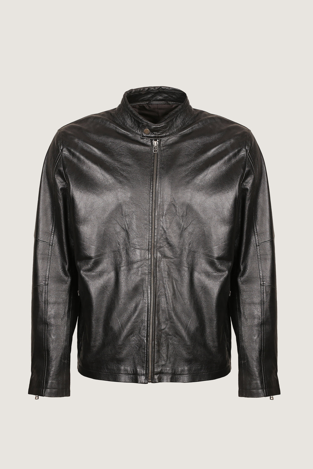 Cafe Racer Leather Jacket | Men