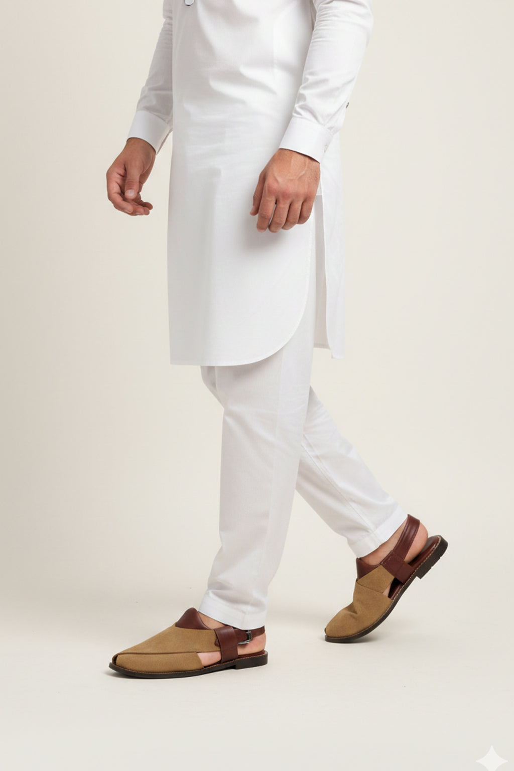 Gull Khan Contrast Leather