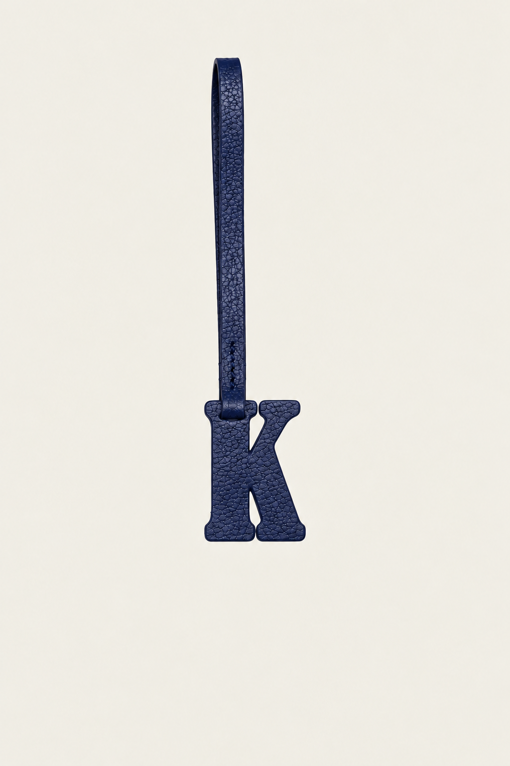 Alphabet Leather Charm