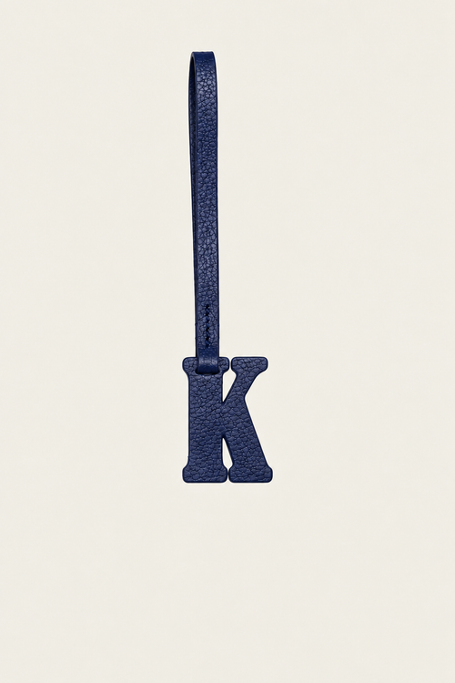 Alphabet Leather Charm