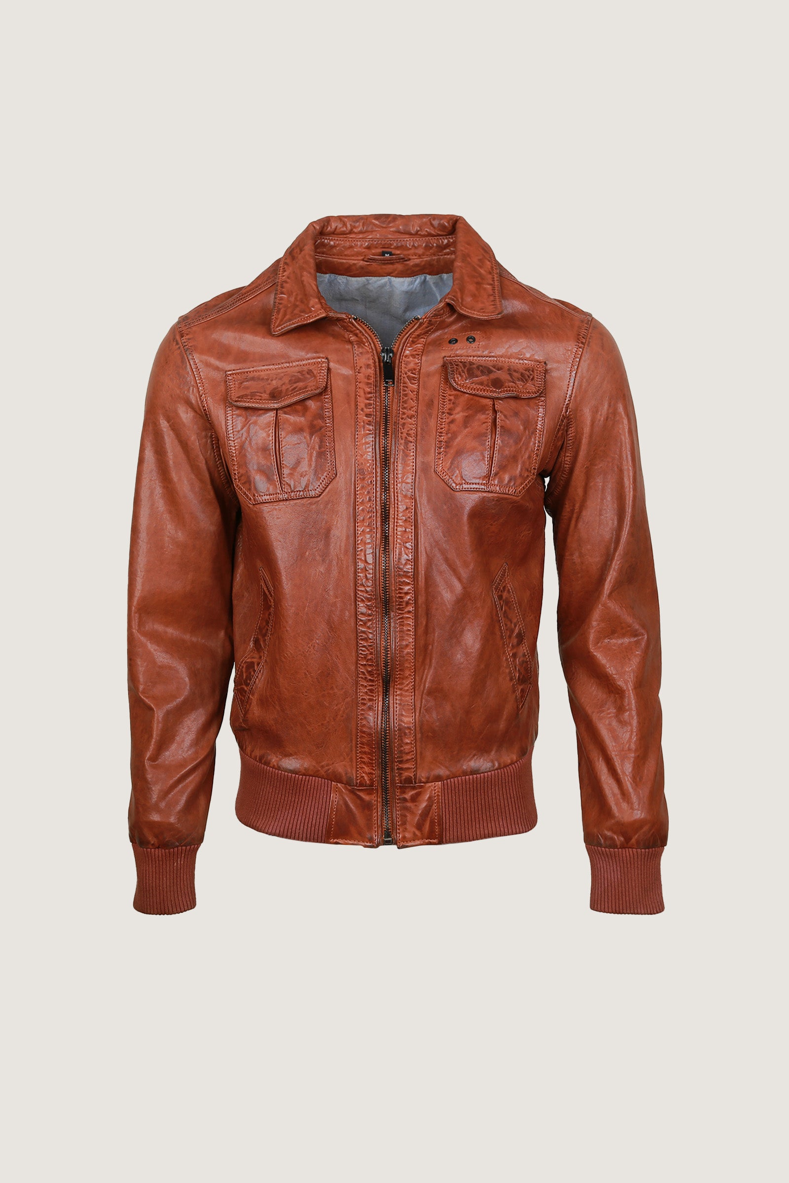 Classic Leather Jacket | Men
