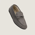 Merino Fur Suede Loafers | Men