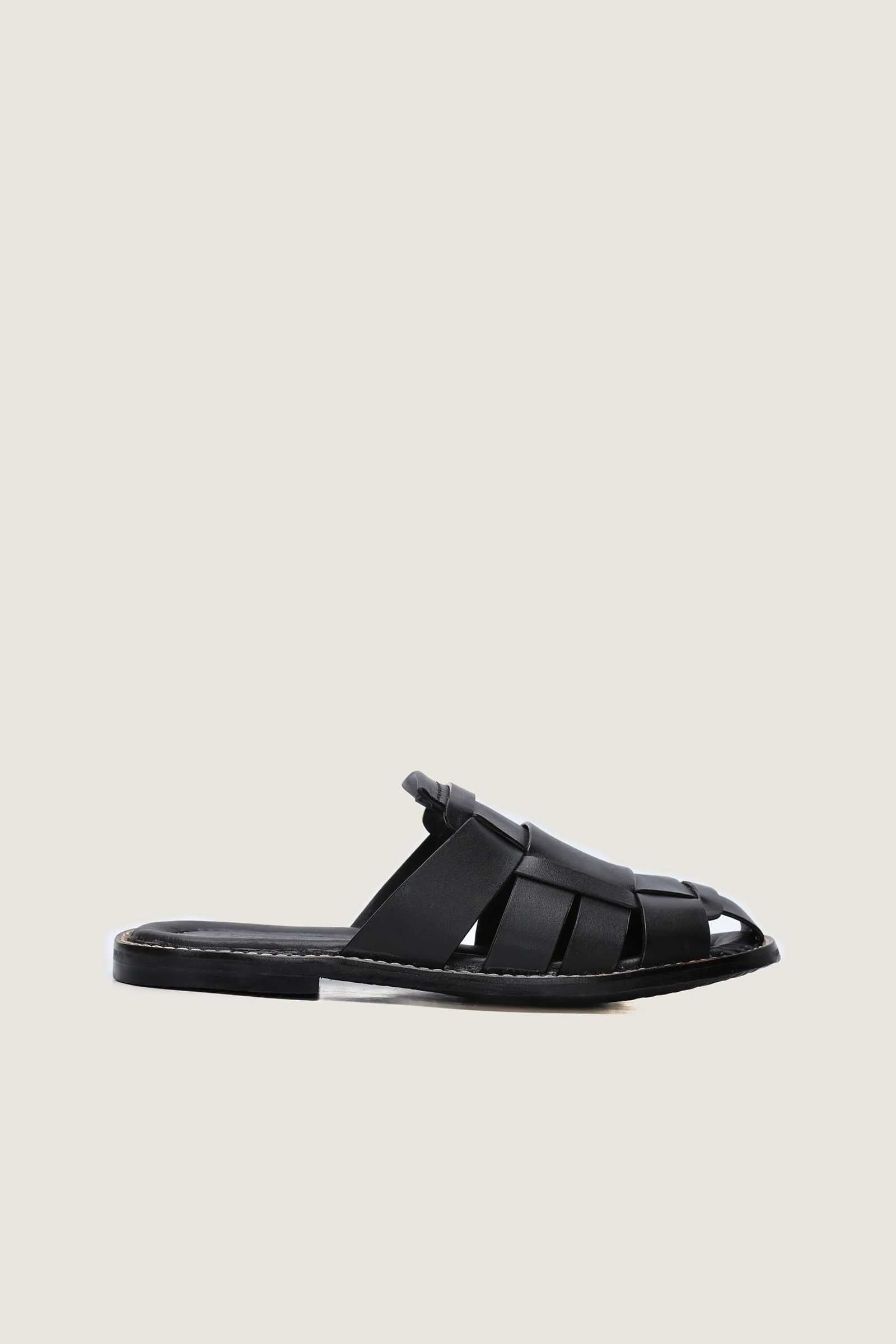 Fishermen Slip on Leather Slides