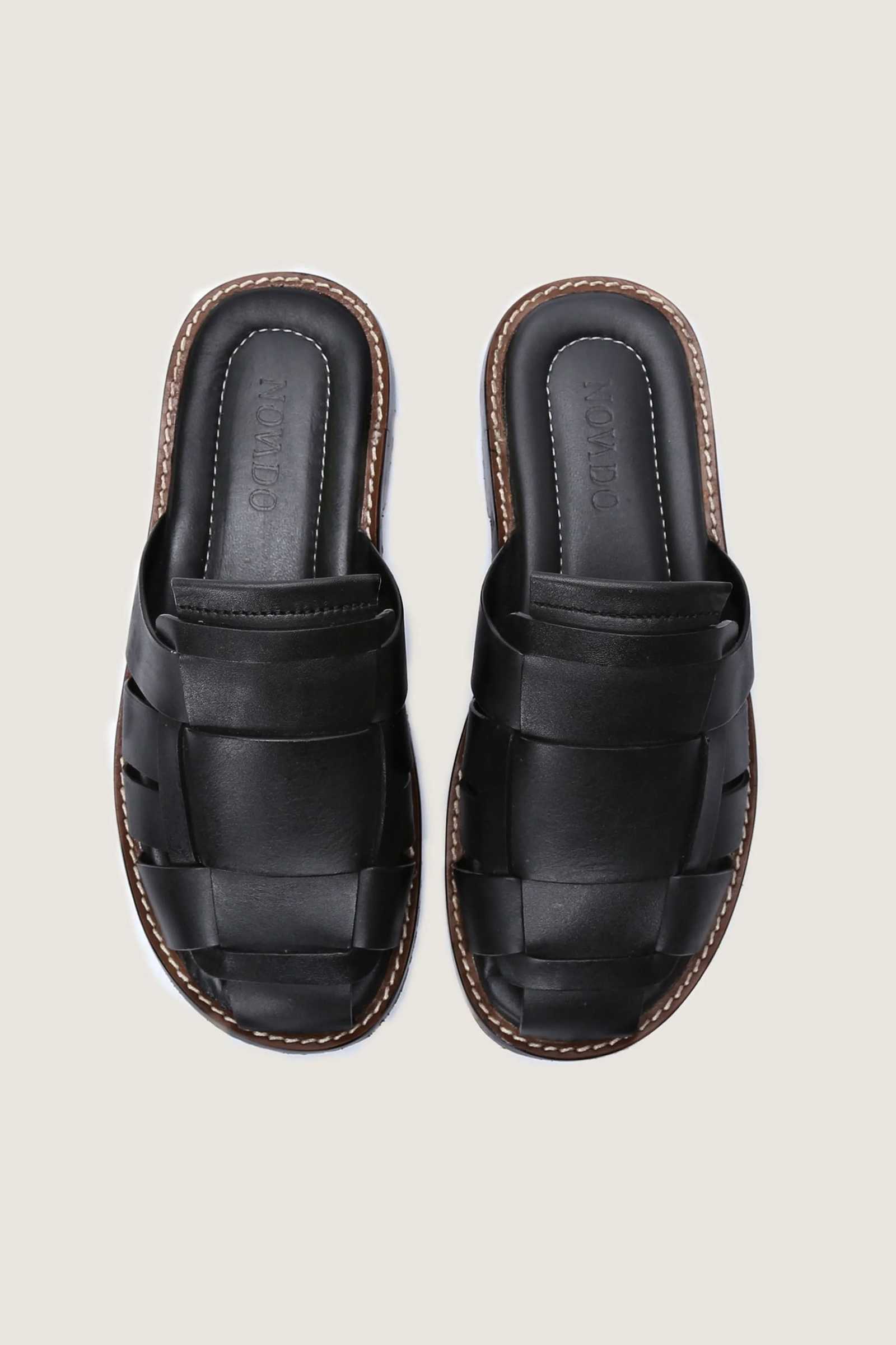 Fishermen Slip on Leather Slides