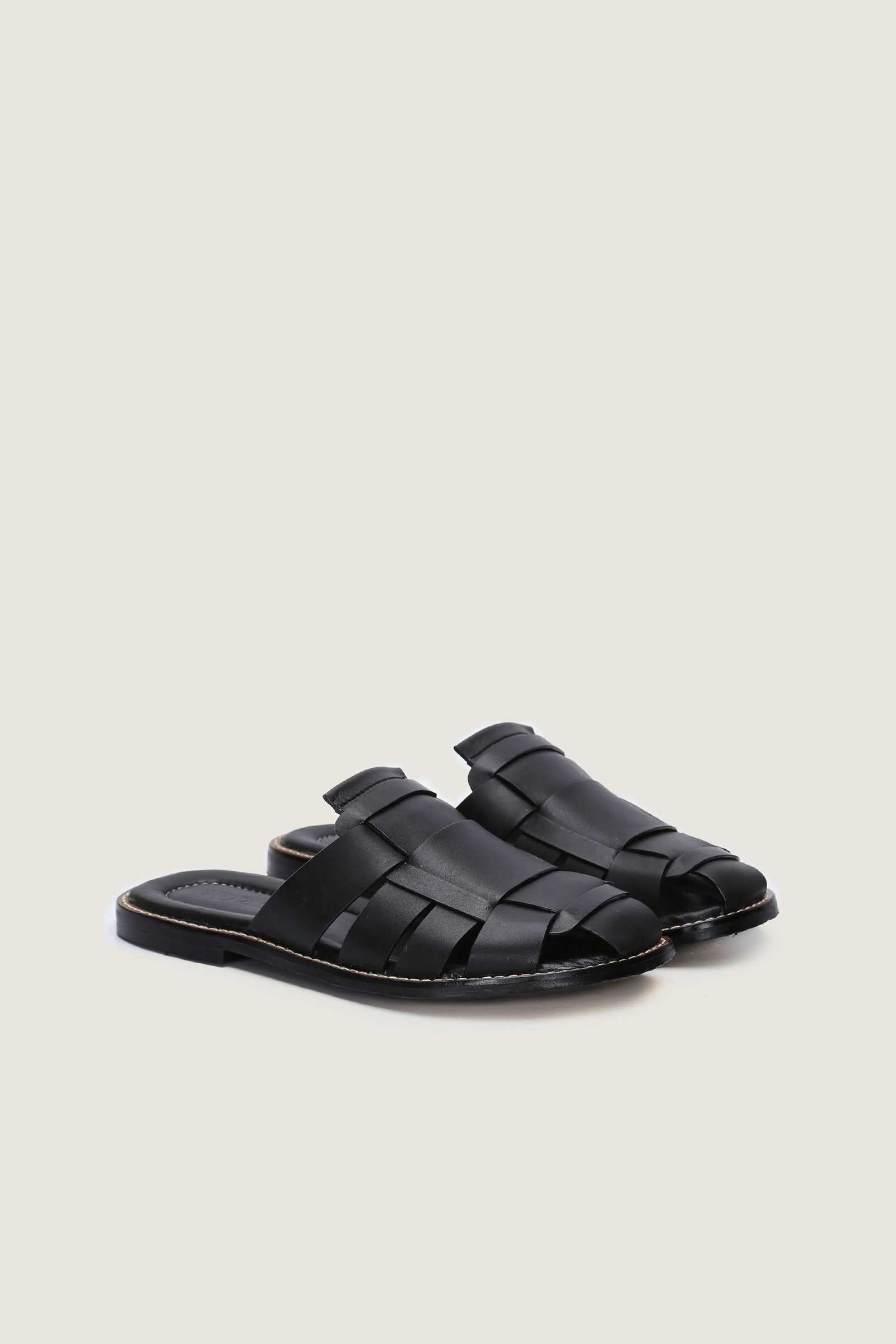 Fishermen Slip on Leather Slides