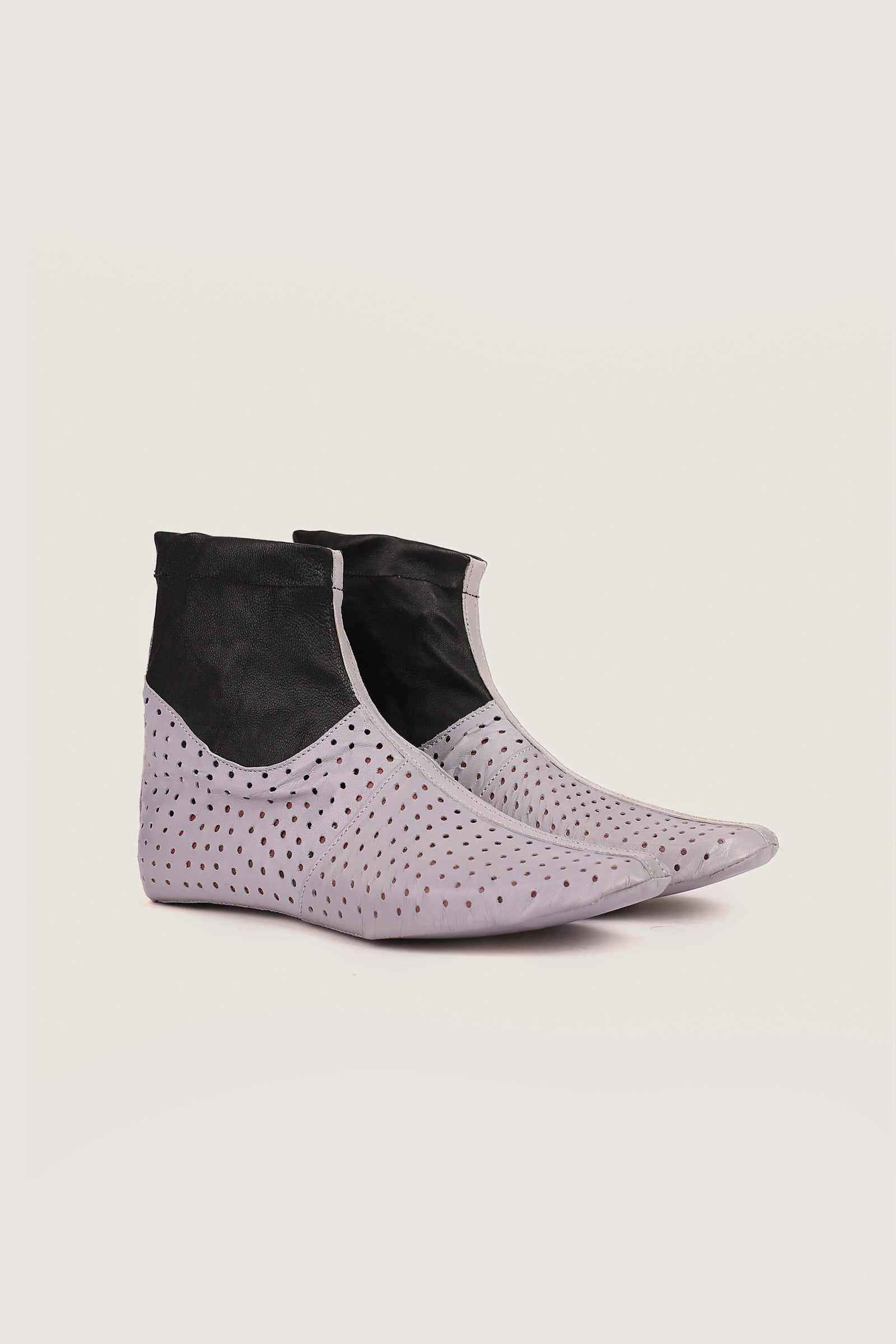 Full Grain Stretch Leather Breathable Socks