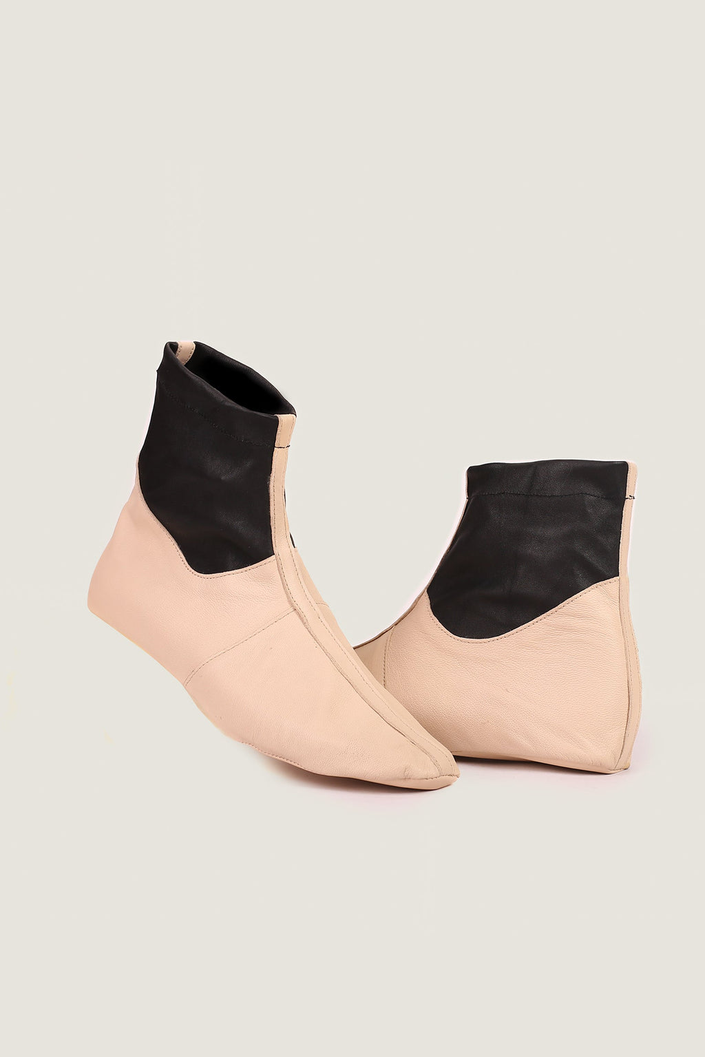 Full Grain Stretchable Leather Socks