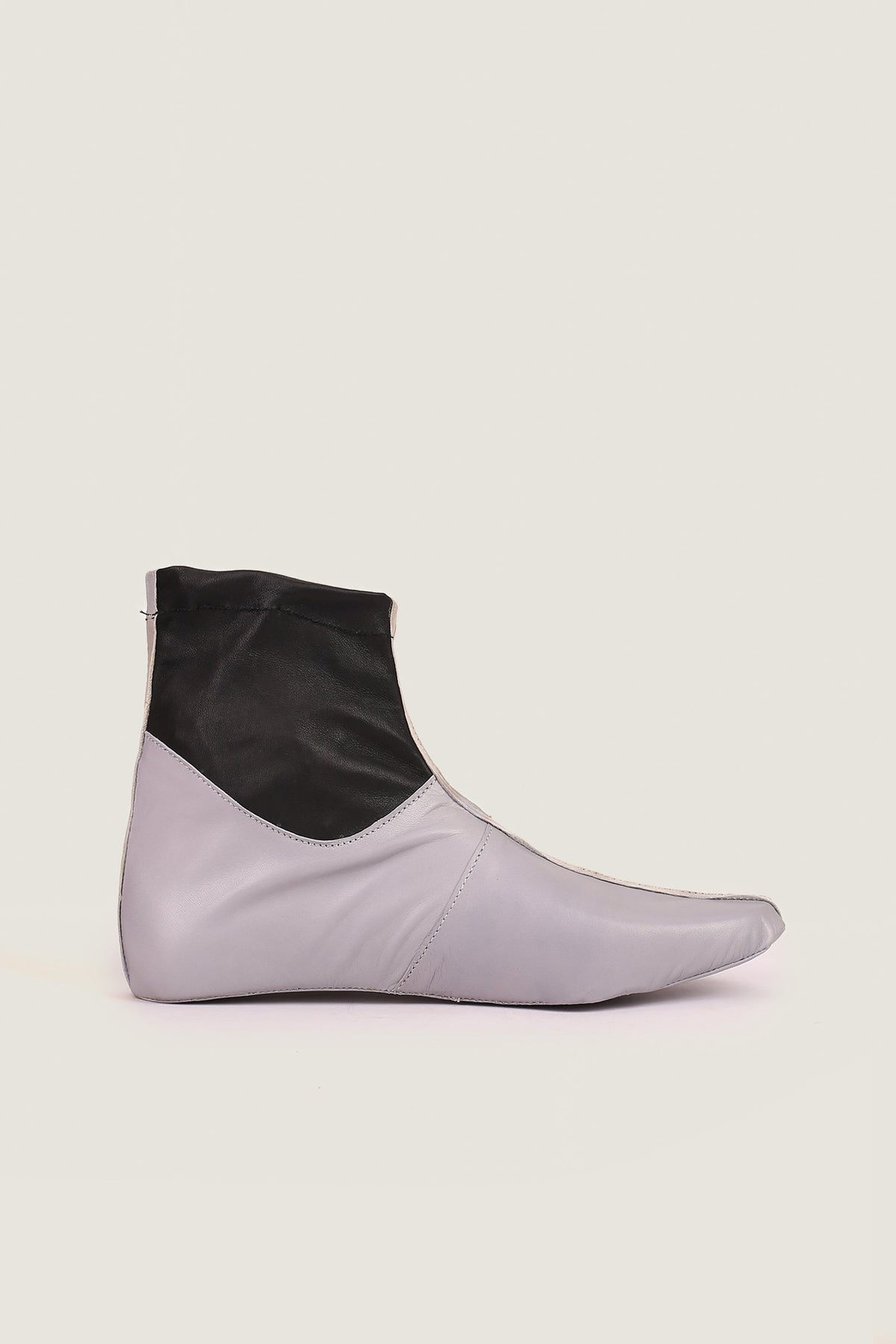Stretch Leather Long Socks