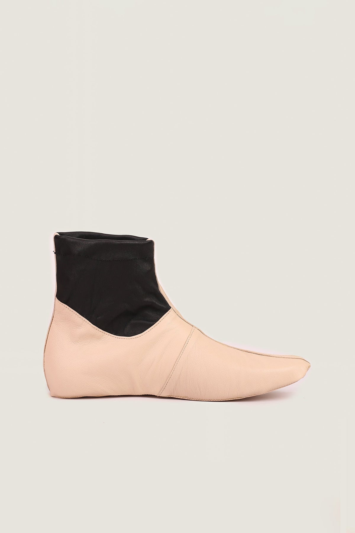 Stretch Leather Long Socks