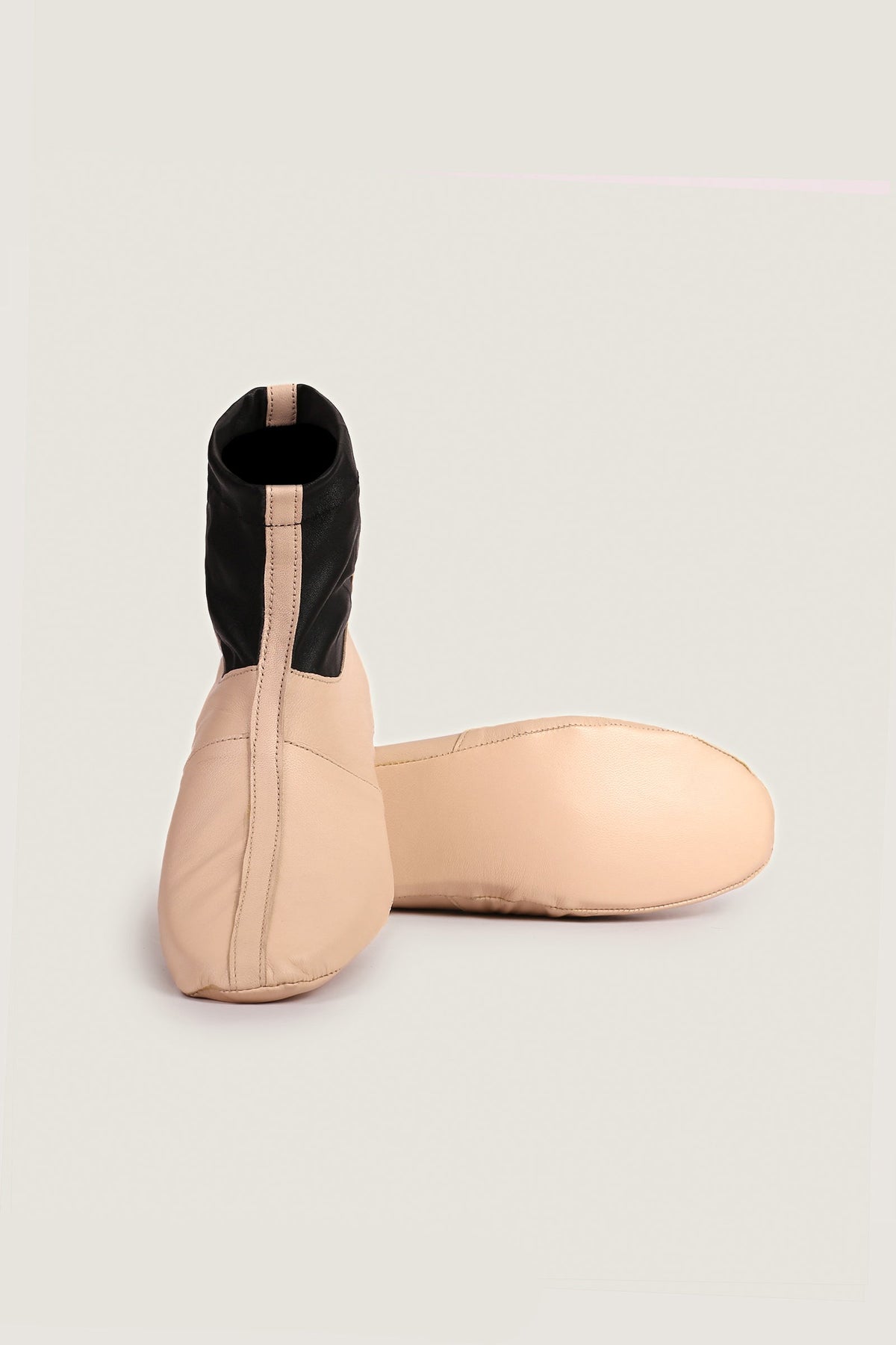 Stretch Leather Long Socks