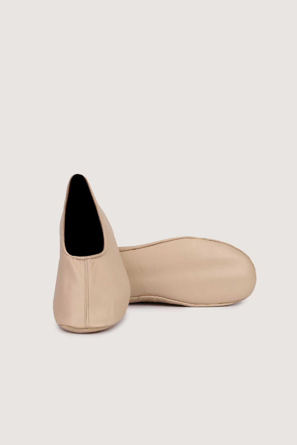 Full Grain Stretchable Short Leather Socks