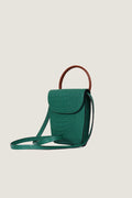 Mini Croc Bag with a Resin Handle
