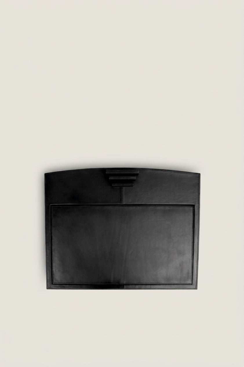 7-Piece Genuine Cow Leather Executive Desk Organizer Set