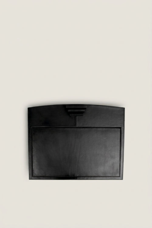 7-Piece Genuine Cow Leather Executive Desk Organizer Set