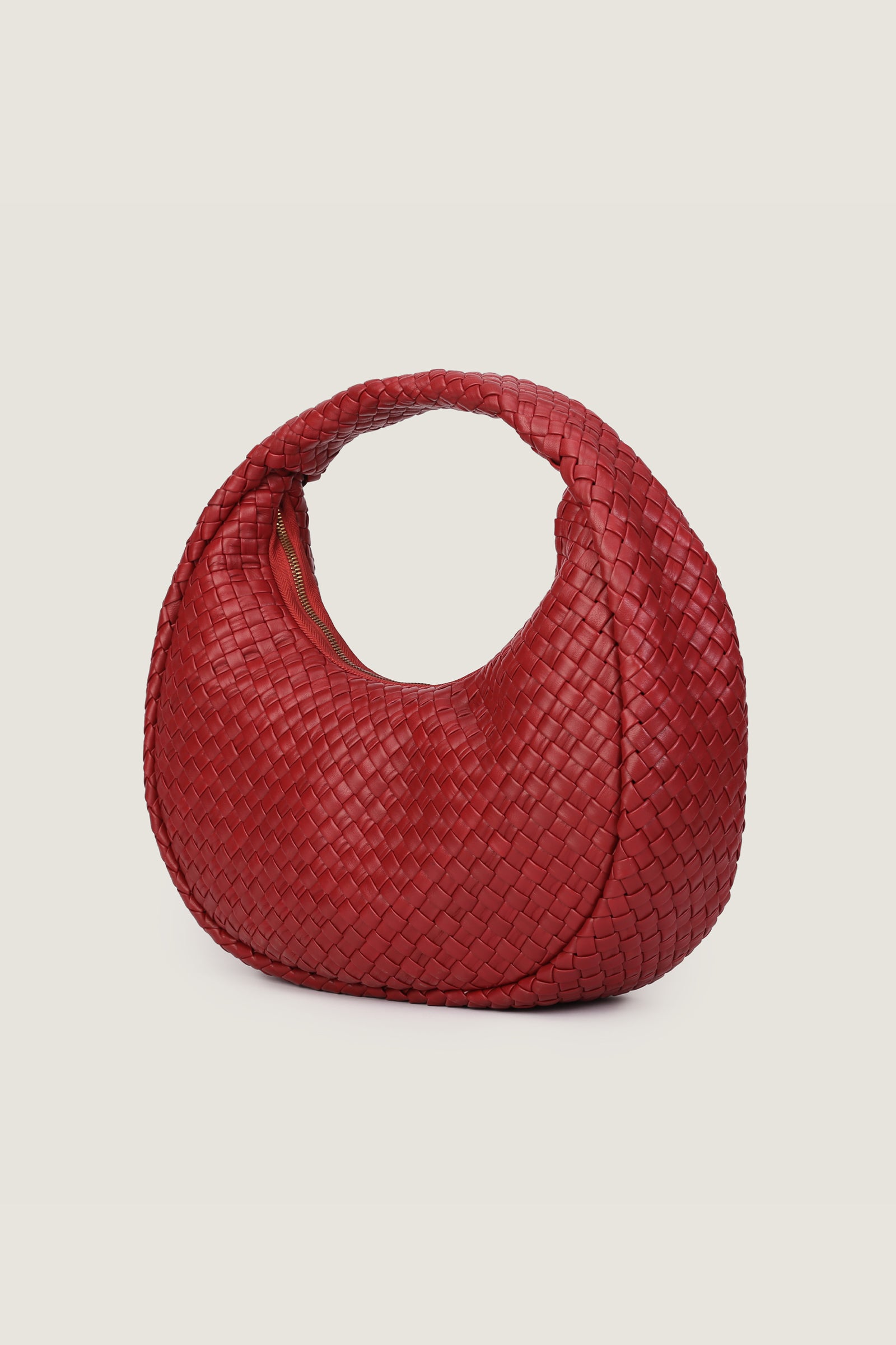 Woven Shoulder Bag Without Knot