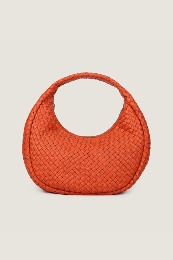 Woven Shoulder Bag Without Knot