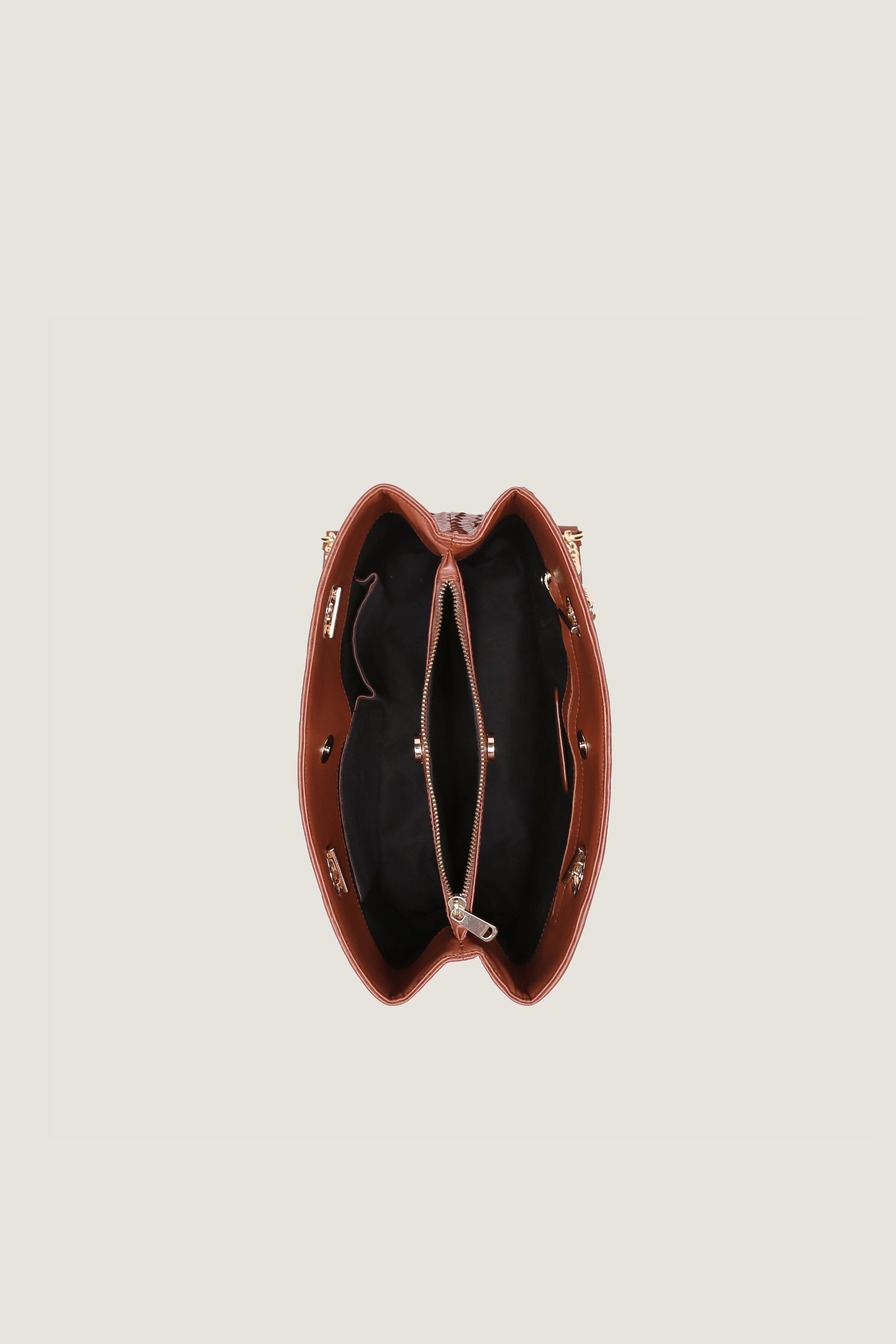 Intrecciato Double Chain Bag