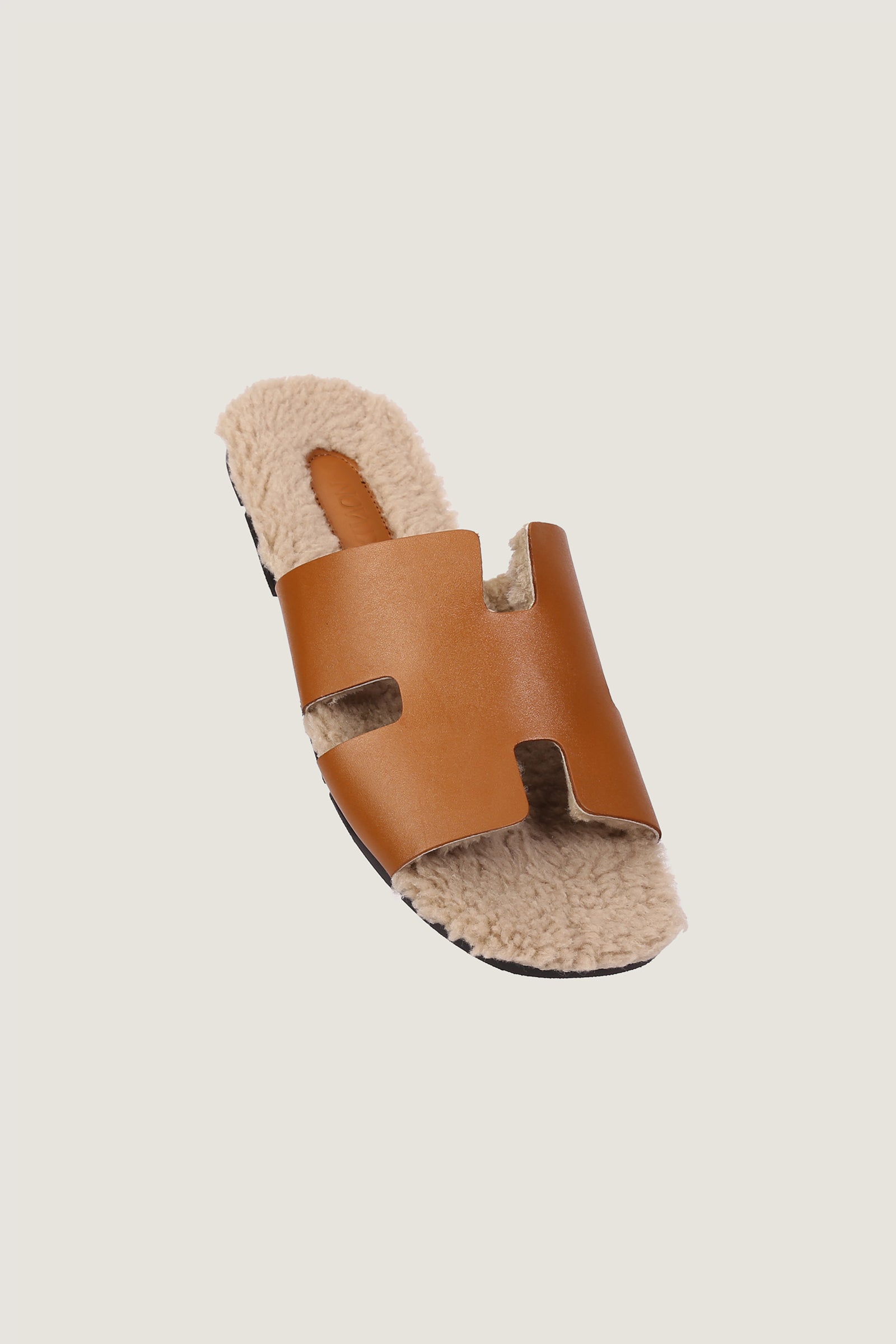 Men's H Style Slipper With Fur