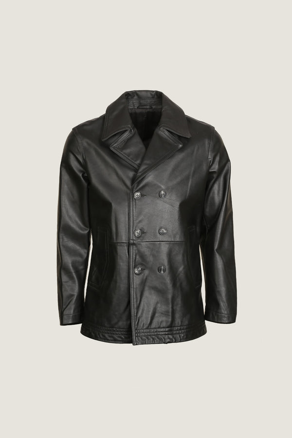 Short Leather Coat