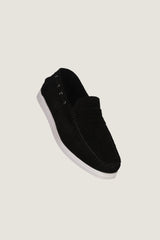 Velour Suede Leather Loafers | Men