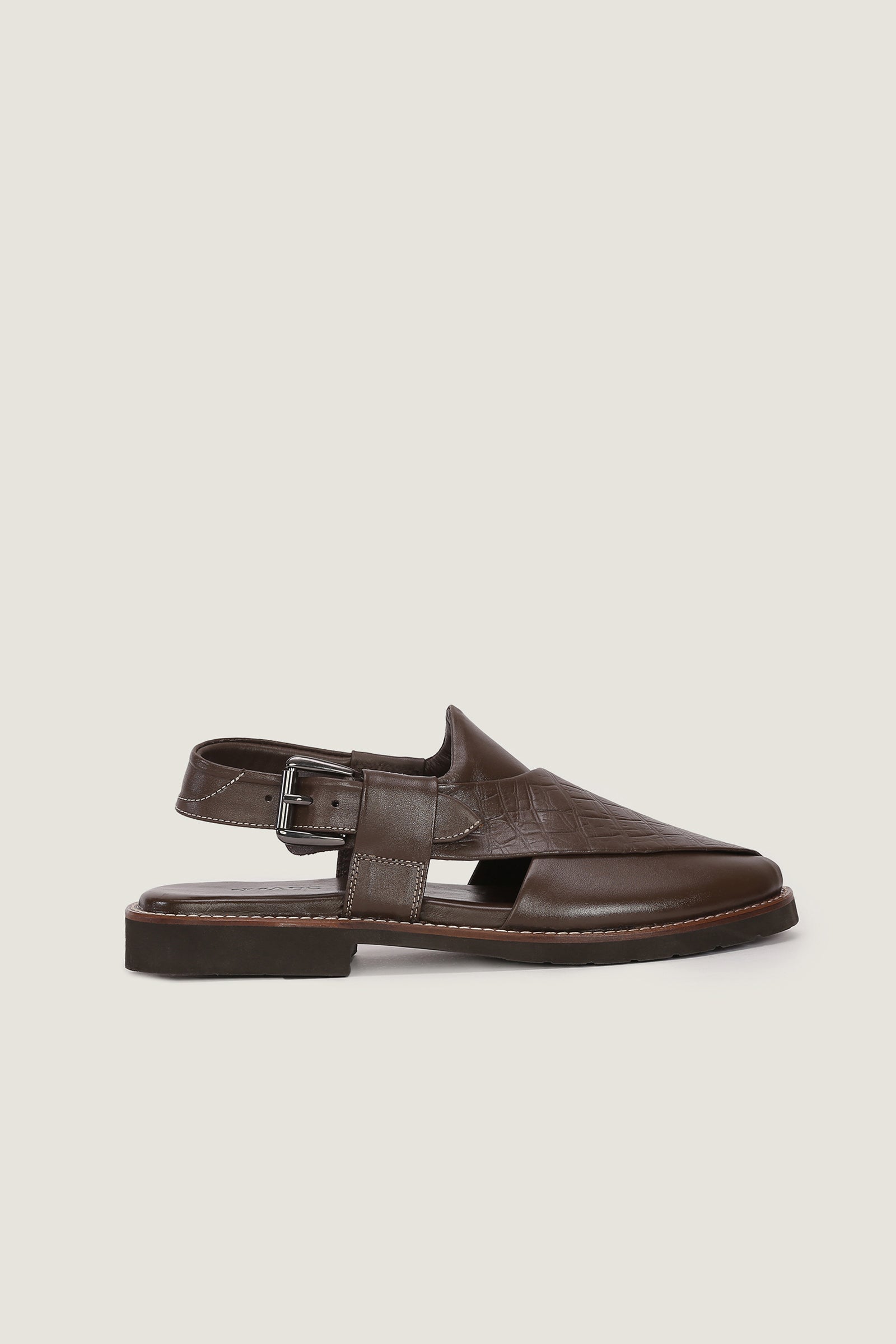 Badam Khan Croc Print