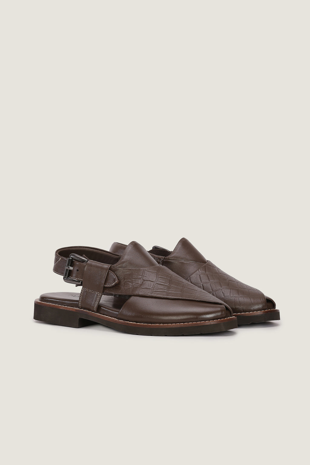 Badam Khan Croc Print